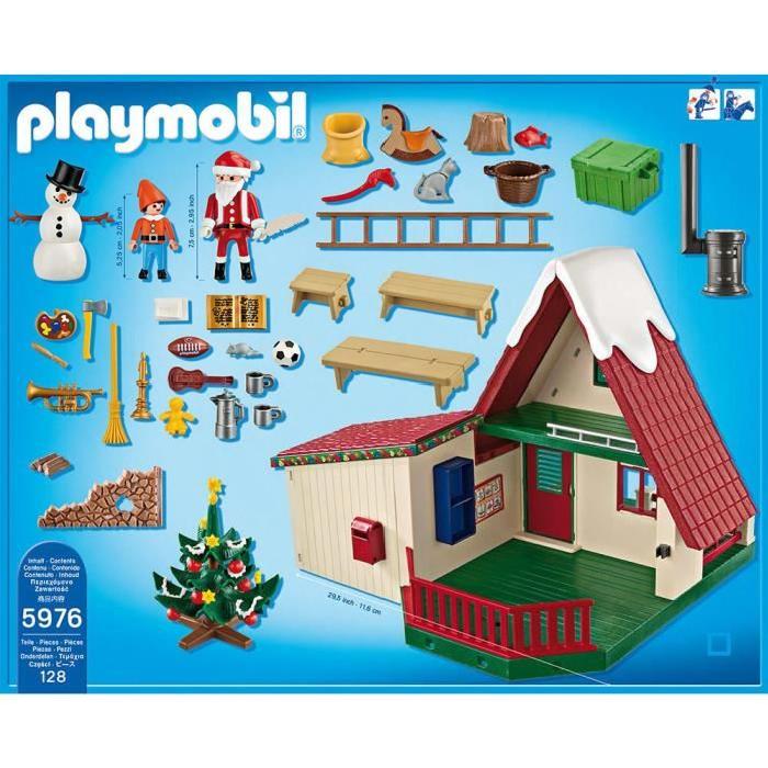 PLAYMOBIL - 5976 - Maisonnette du Pere Noël