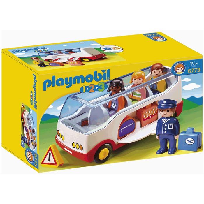 PLAYMOBIL 1.2.3. 6773 Autocar De Voyage