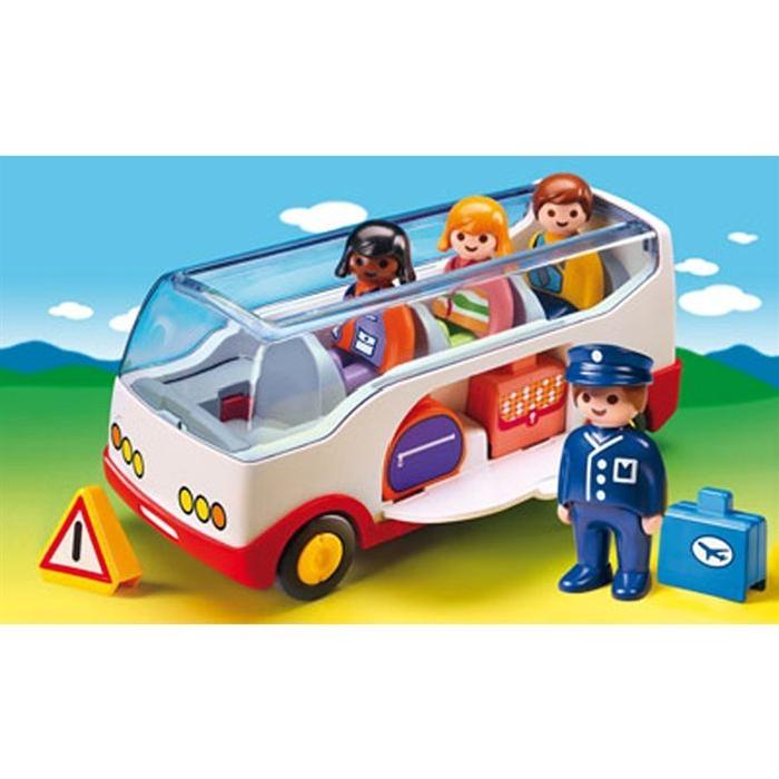 PLAYMOBIL 1.2.3. 6773 Autocar De Voyage