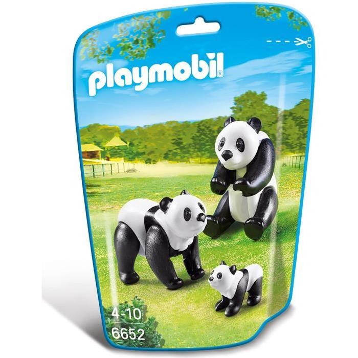 Nouveauté 2016 - PLAYMOBIL 6652 Famille de pandas