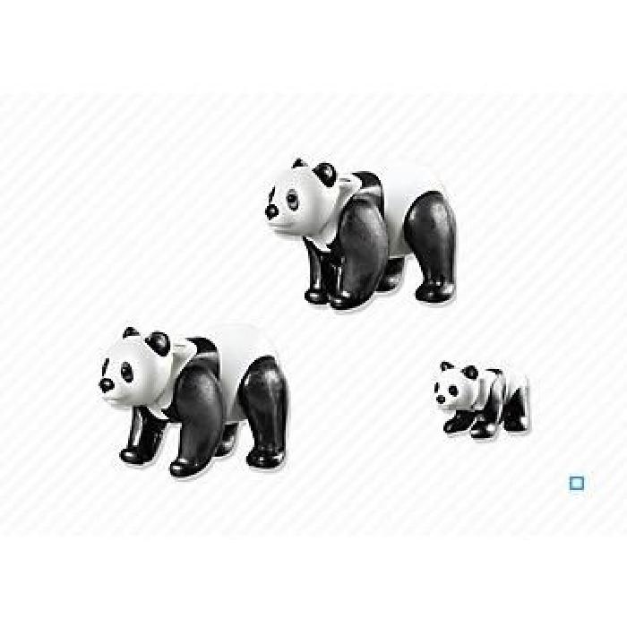 Nouveauté 2016 - PLAYMOBIL 6652 Famille de pandas