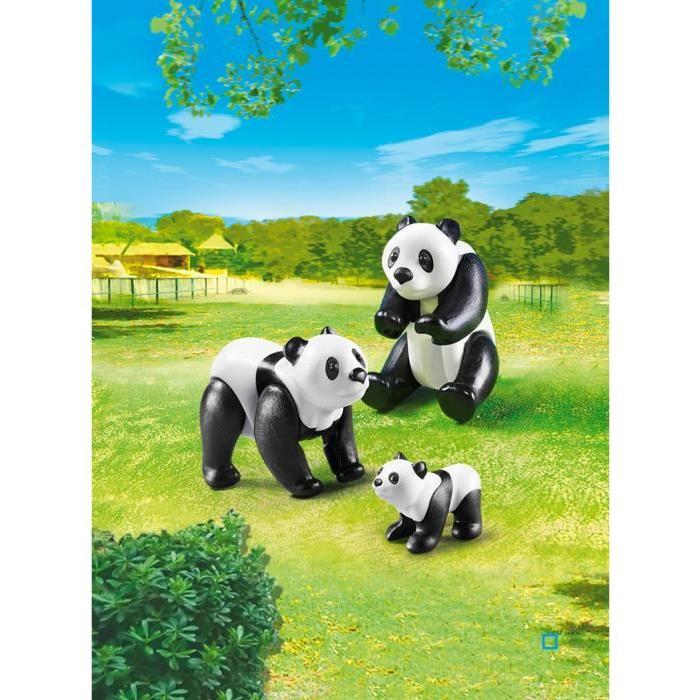 Nouveauté 2016 - PLAYMOBIL 6652 Famille de pandas