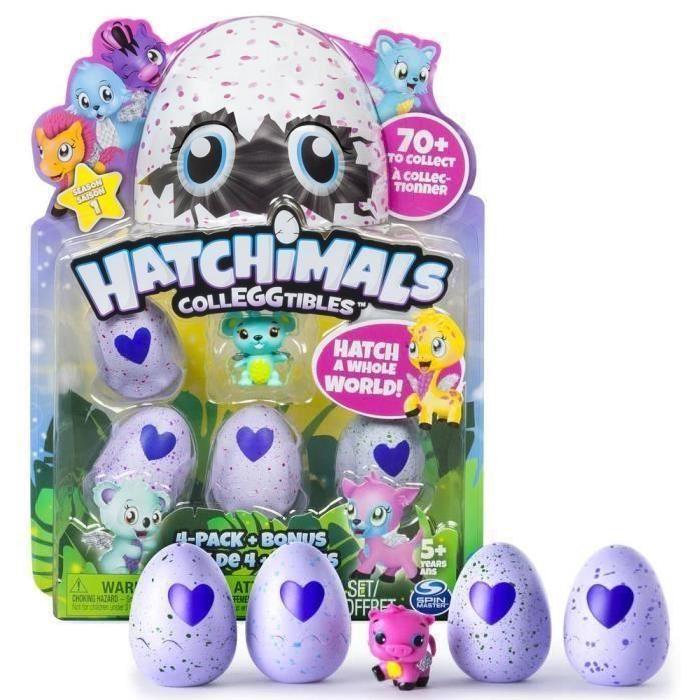 HATCHIMALS Pack De 5 Hatchimals SAISON 1 (assortiment - modele aléatoire)