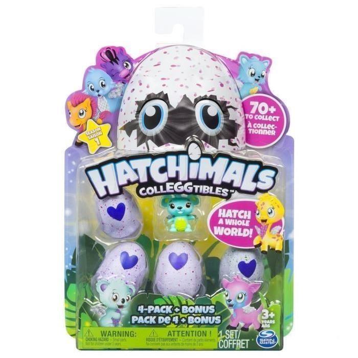 HATCHIMALS Pack De 5 Hatchimals SAISON 1 (assortiment - modele aléatoire)