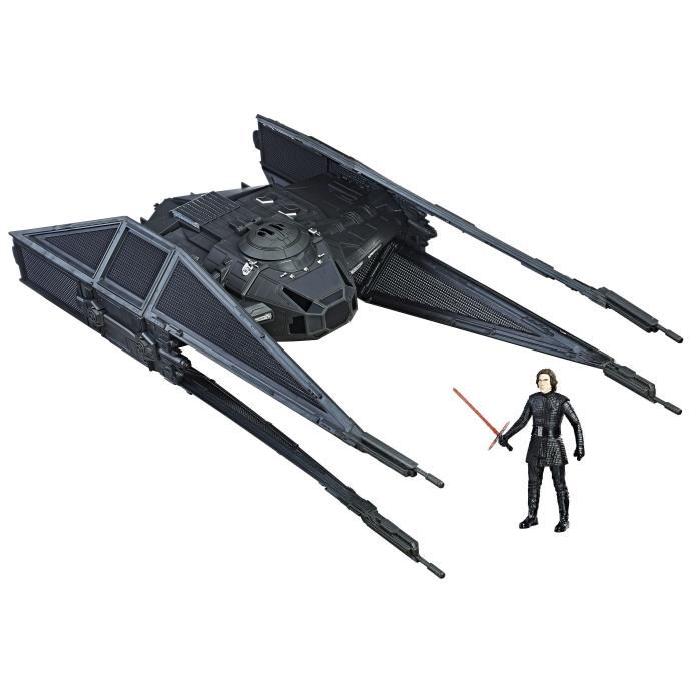 STAR WARS - Vehicule Tie Silencer + Figurine Kylo Ren 10cm