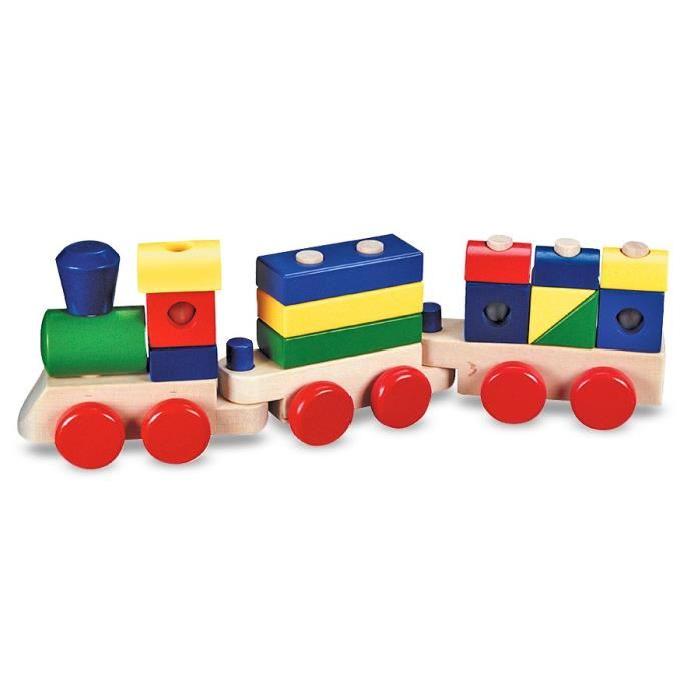 MELISSA & DOUG Train a Empilage