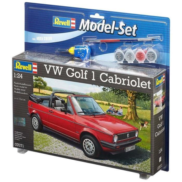 REVELL Model-Set VW Golf 1 Cabriolet - Maquette