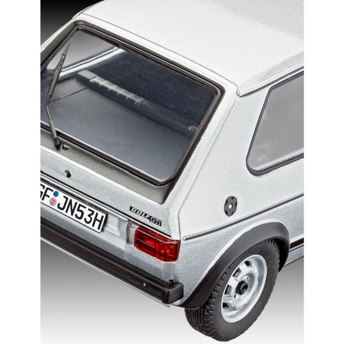 REVELL Model Set VW Golf 1 GTI Maquette a Construire, a Coller et a Peindre, Avec Accessoires