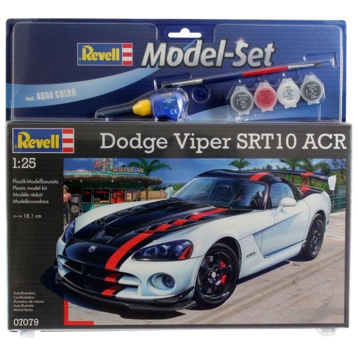 REVELL Model-Set Dodge Viper SRT 10"ACR - Maquette