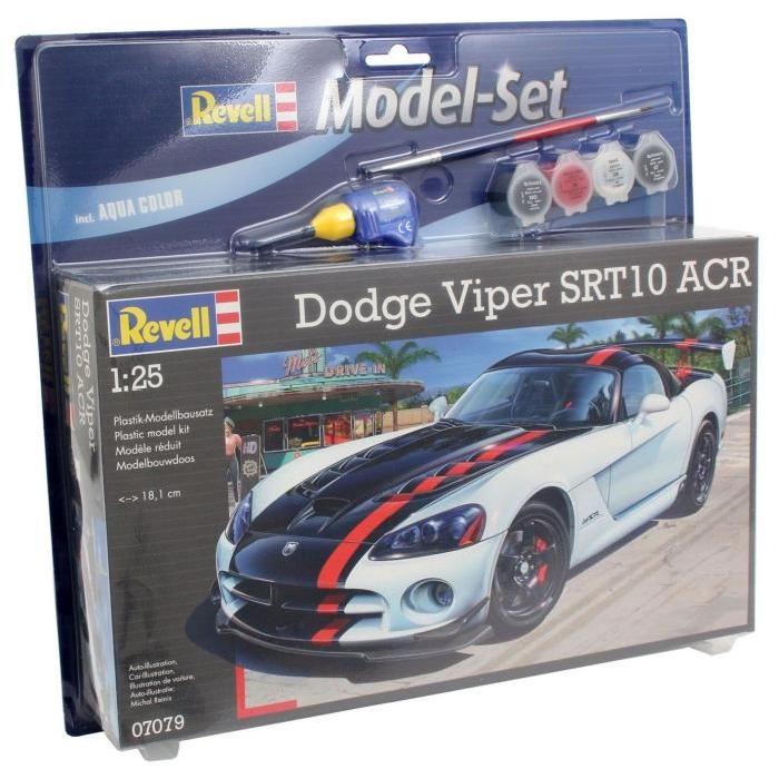 REVELL Model-Set Dodge Viper SRT 10"ACR - Maquette