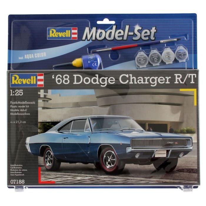 REVELL Model-Set 1968 Dodge Charger - Maquette