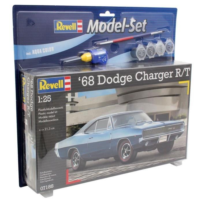 REVELL Model-Set 1968 Dodge Charger - Maquette