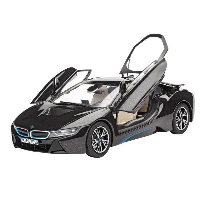 REVELL Model Set BMW i8 Maquette a Construire, a Coller et a Peindre, Avec Accessoires