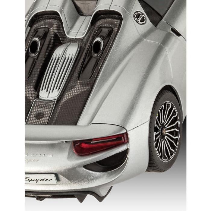 REVELL Model Set Porsche 918 Spyder Maquette a Construire, a Coller et a Peindre, Avec Accessoires