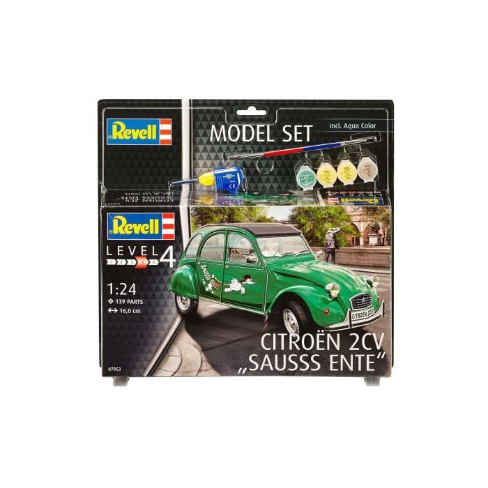 REVELL Model-Set Citroën 2CV "Sausss Ente - Maquette