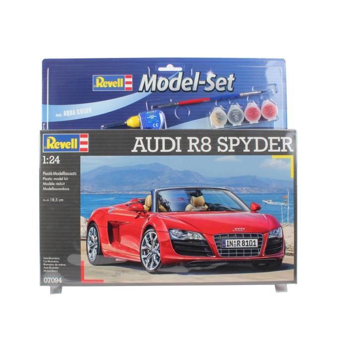 REVELL Model Set Audi R8 Spyder - Maquette