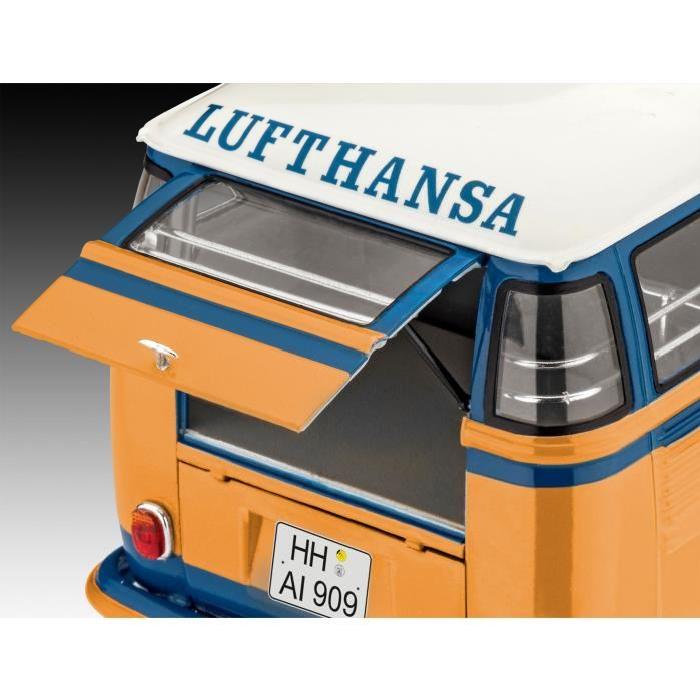 REVELL Model-Set VW T1 SAMBA BUS LUFTHA - Maquette
