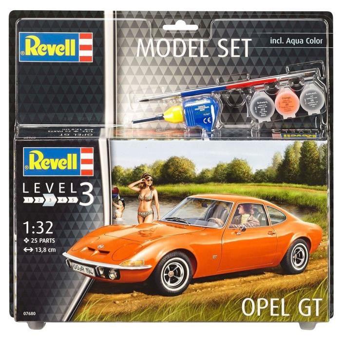REVELL Model-Set Opel GT - Maquette