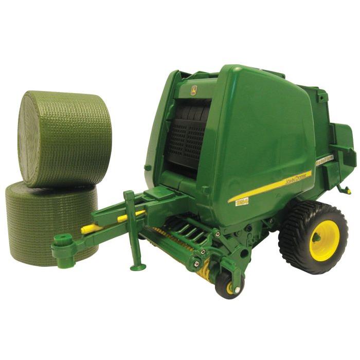 Presse a balles rondes JOHN DEERE 854