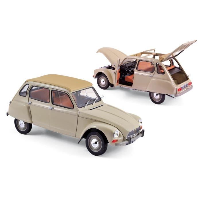 NOREV Citroën Dyane 6 1970 - Beige Erable - Echelle : 1:18