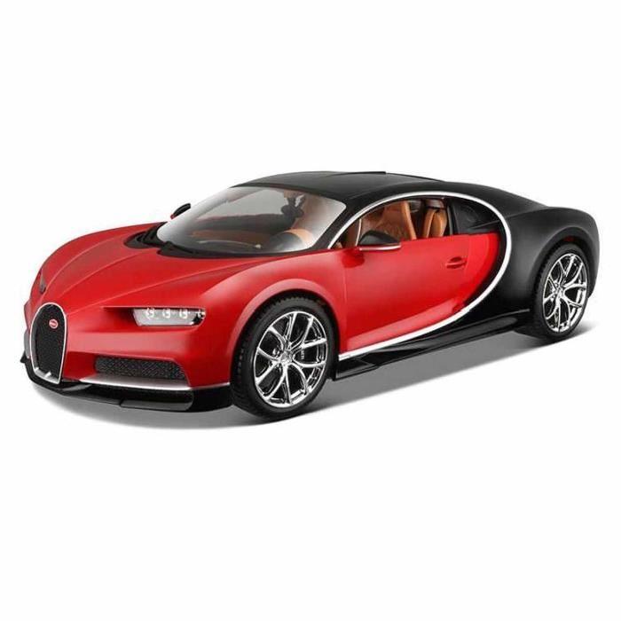 BBURAGO Véhicule Bugatti Chiron - Échelle 1/18eme - Métal