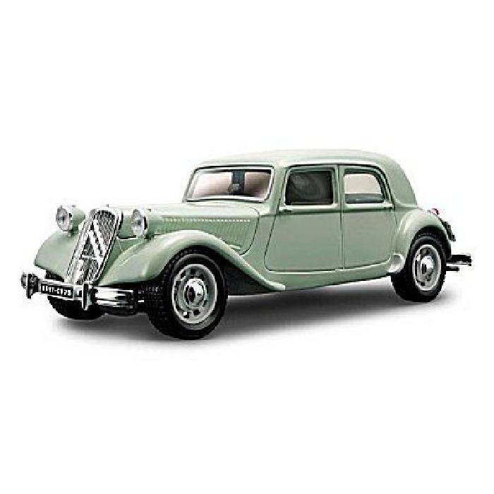 BBURAGO Citroen Traction 15CV 6 CYL TA 1938 - Échelle 1/24eme - Métal - En kit