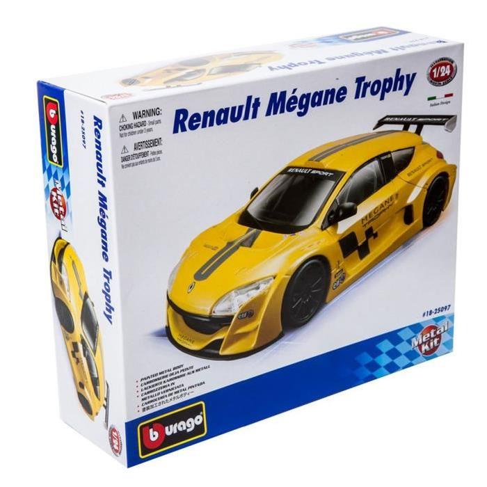 BBURAGO Renault Megane Trophy 2005 - Échelle 1/24eme - Métal - En kit