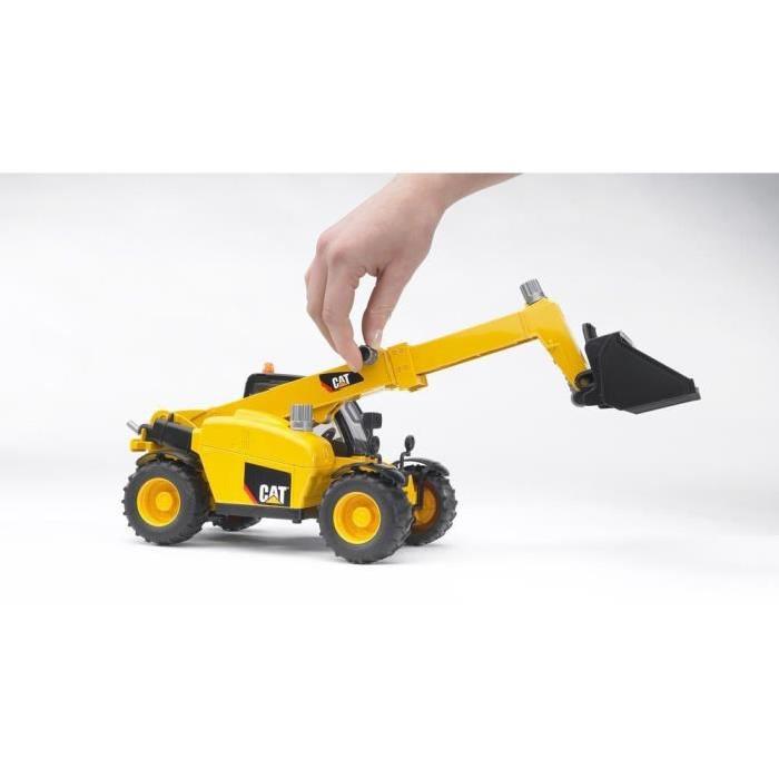 BRUDER - 2141 - Chargeur télescopique CATERPILLAR - Echelle 1:16