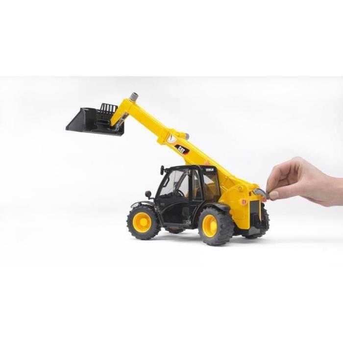 BRUDER - 2141 - Chargeur télescopique CATERPILLAR - Echelle 1:16