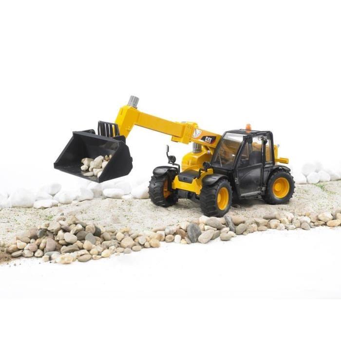 BRUDER - 2141 - Chargeur télescopique CATERPILLAR - Echelle 1:16