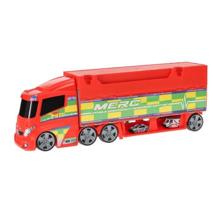 HALSALLTOYS Teamsterz Merc + 4 Véhicules de Secours