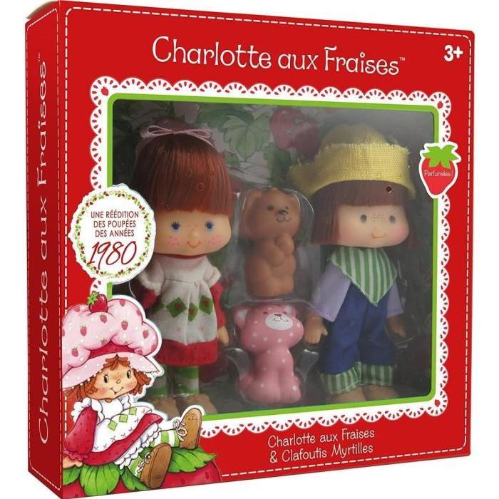 Charlotte Aux Fraises Classique ? Poupées Charlotte aux fraises & Clafoutis Myrtilles NEW