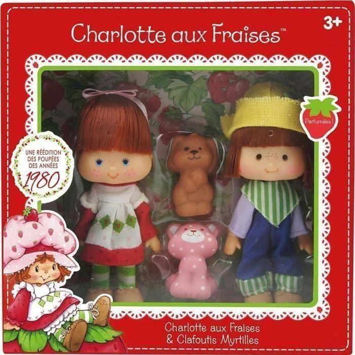 Charlotte Aux Fraises Classique ? Poupées Charlotte aux fraises & Clafoutis Myrtilles NEW