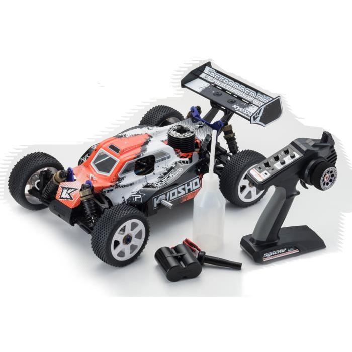 KYOSHO Voiture Buggy Radiocommandé Thermique INFERNO NEO 2.0 1/8eme Rouge