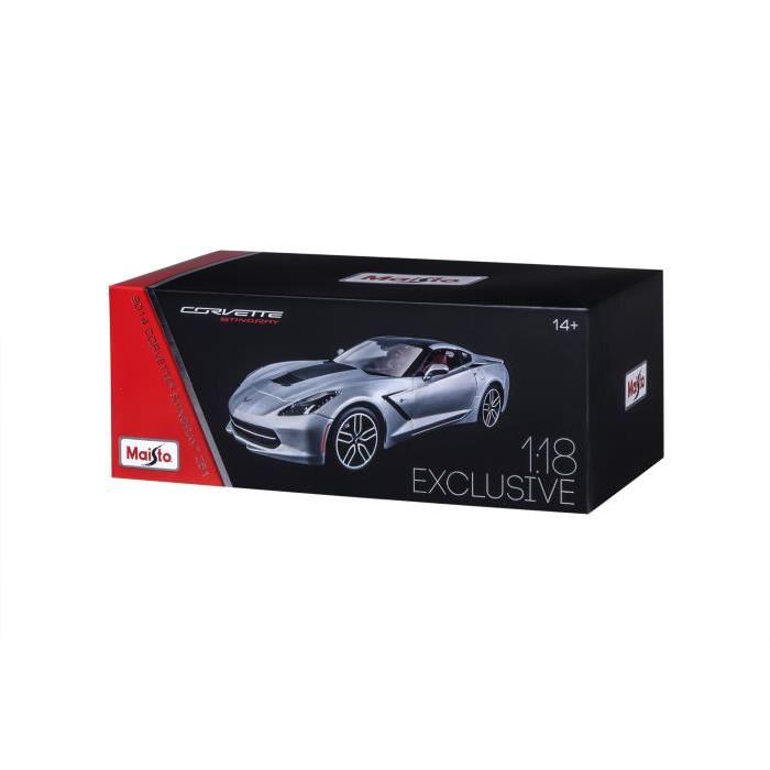 MAISTO Véhicule Chevrolet Corvette Stingray Z51 2014 - Échelle 1/18eme - Métal