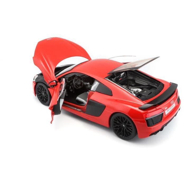 MAISTO Véhicule Audi R8 V10 Plus 2016 - Échelle 1/18eme - Métal