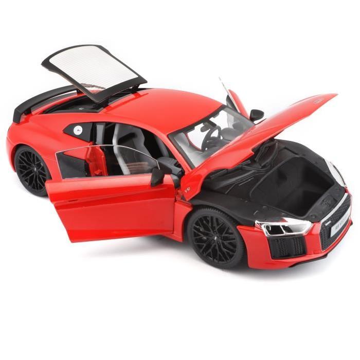 MAISTO Véhicule Audi R8 V10 Plus 2016 - Échelle 1/18eme - Métal