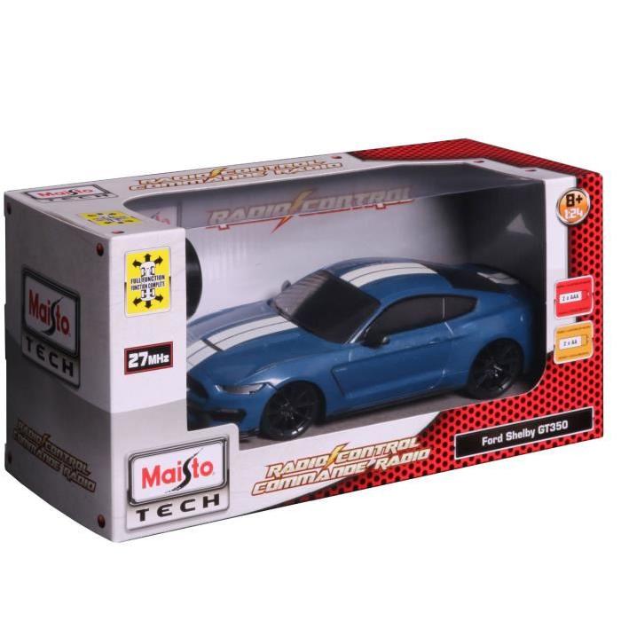 MAISTO TECH Véhicule radiocommandé Ford Shelby GT350 - Échelle 1/24eme - Piles non incluses