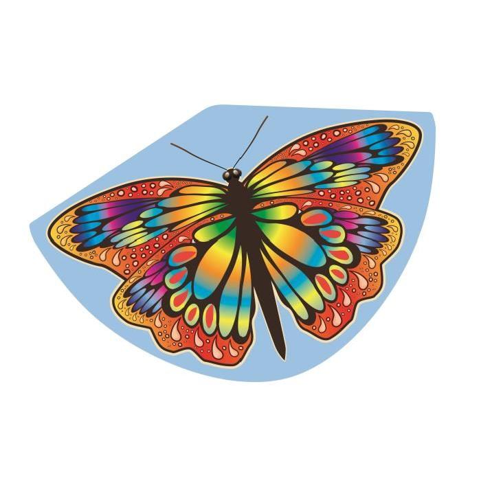 GUNTHER Cerf-volant monofil Papillon - Multicouleurs