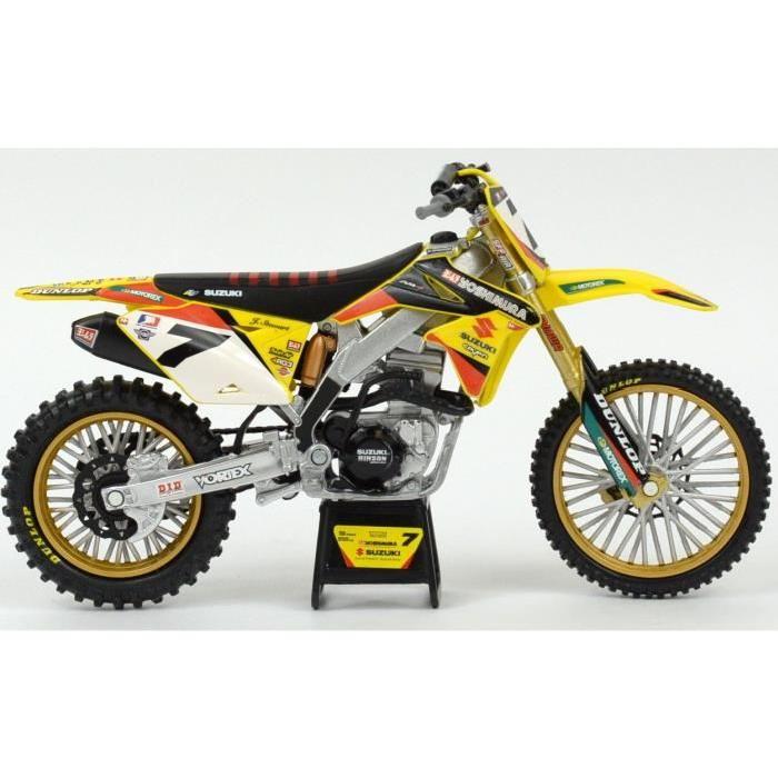 NEWRAY - 57673 - Moto Cross Team James Stewart - Miniature - Die Cast - 1/12° - 18 cm