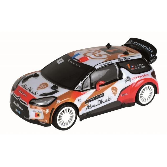 NIKKO Voiture télécommandée Citroen DS3 24 km/h Abu Dhabi WRC