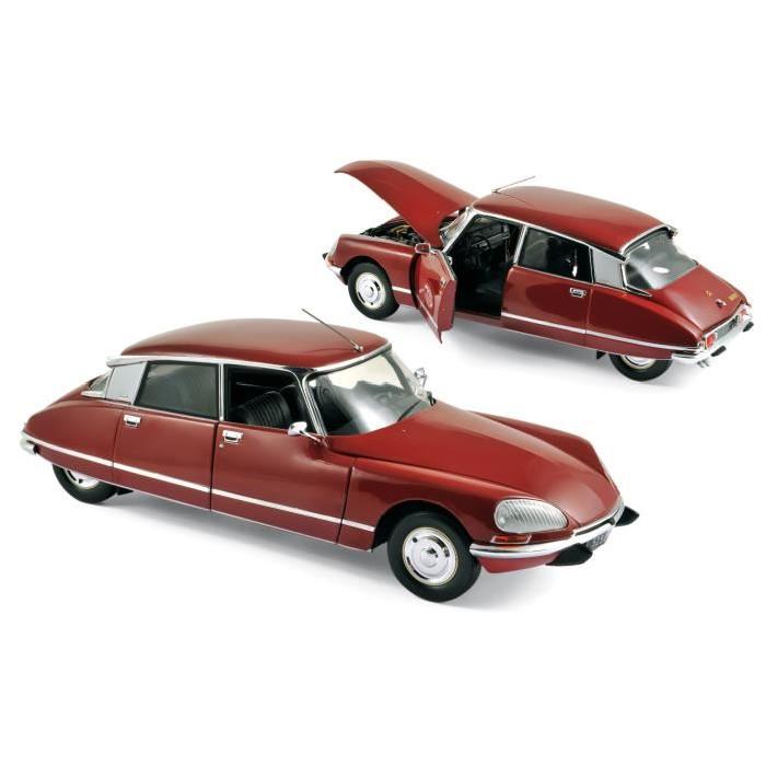 NOREV Citroën DS 23 Pallas 1973 - Rouge Massena - Echelle : 1:18