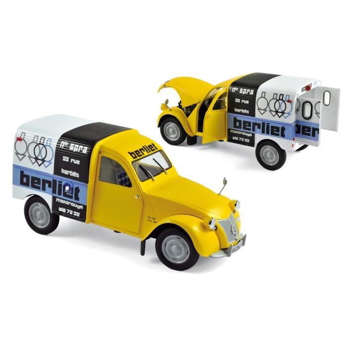 NOREV Citroën 2CV Fourgonnette 1956 - "Assistance Berliet" - Echelle : 1:18