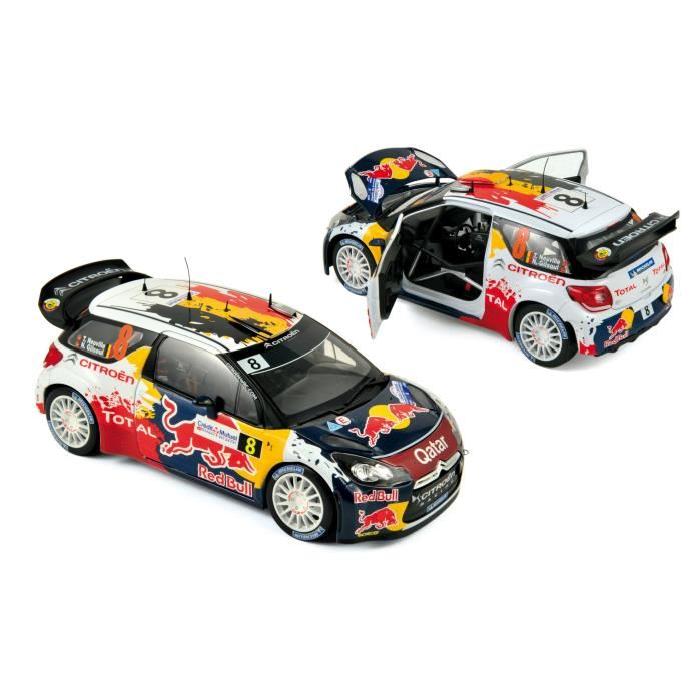 NOREV Citroën DS 3 WRC - Rallye de France 2012 - Neuville / Gilsoul - Echelle : 1:18