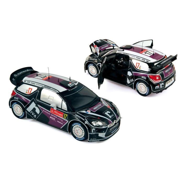 NOREV Citroën DS 3 WRC - Rallye du Portugal 2012 - Merksteijn Jr / Chevaillier - Echelle : 1:18