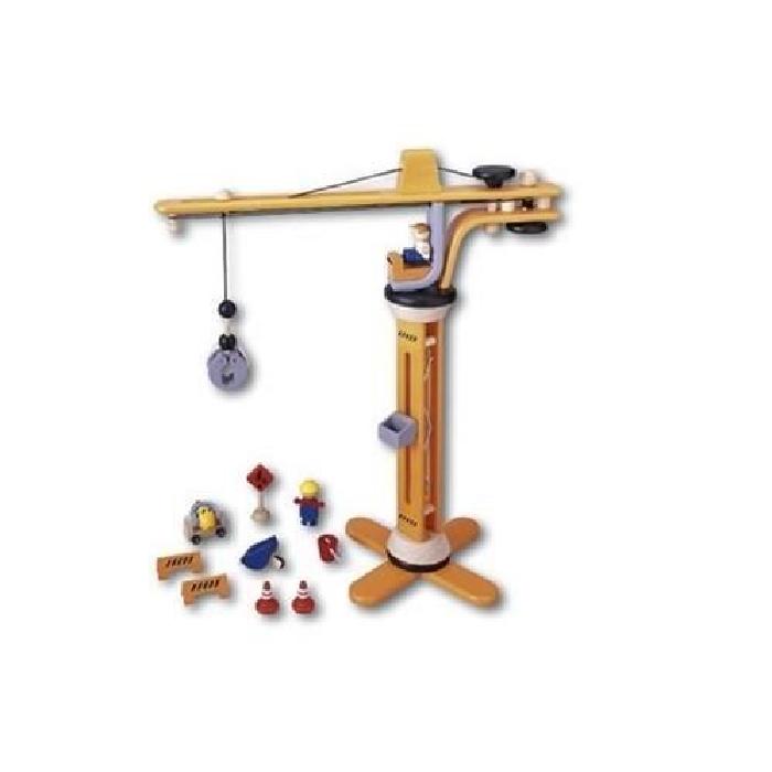 PLAN TOYS Grande Grue en Bois