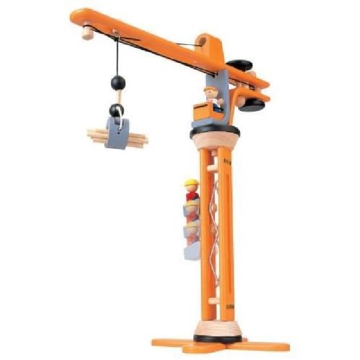 PLAN TOYS Grande Grue en Bois