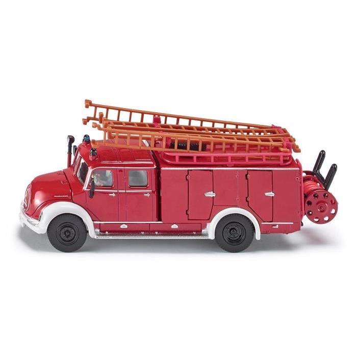 SIKU Camion Citerne Pompiers Magirus 1/50eme - 20 cms