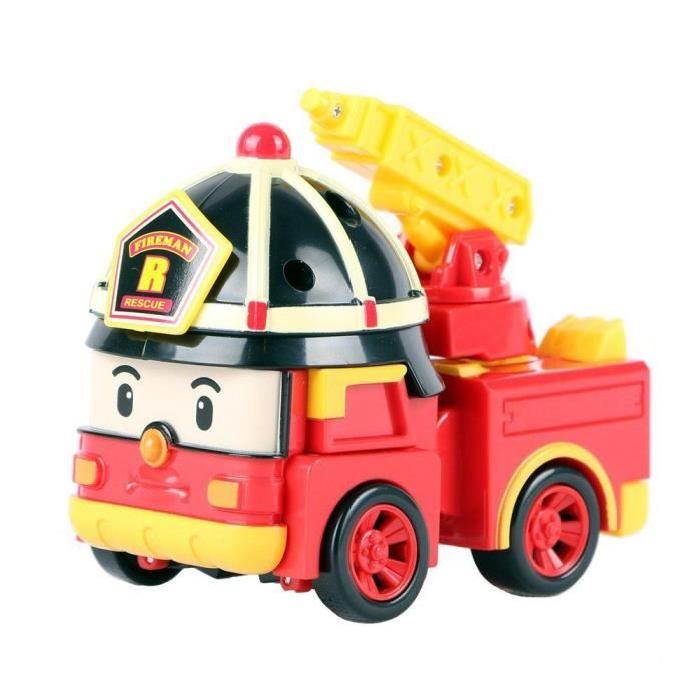 ROBOCAR POLI Véhicule Transformable Roy 13 cm