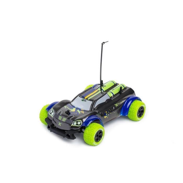 EXOST  Voiture Télécommandée X Bull 1:18 Noire et Verte